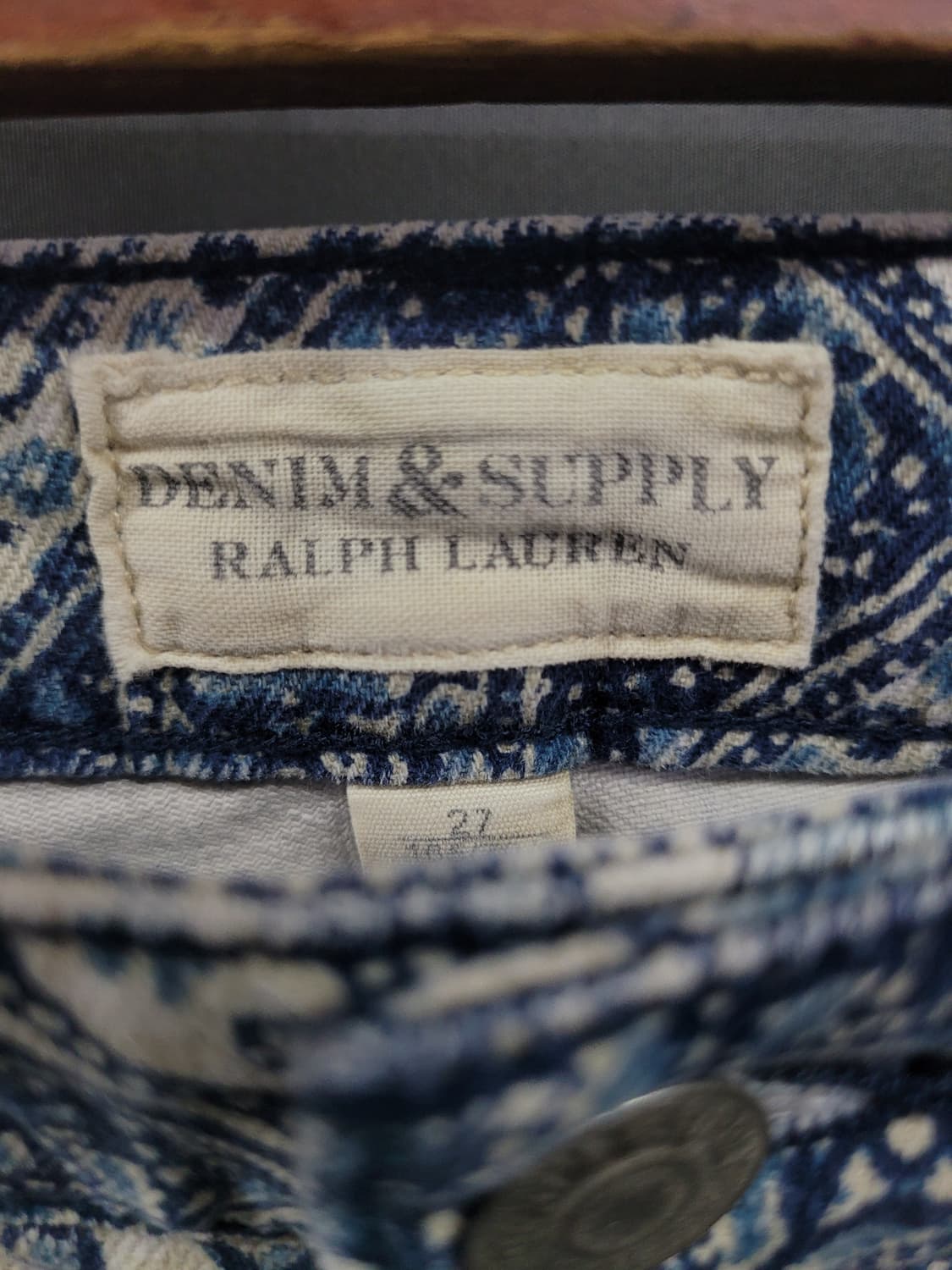 Denim & Supply 랄프로렌 패턴 스키니진  상품이미지6
