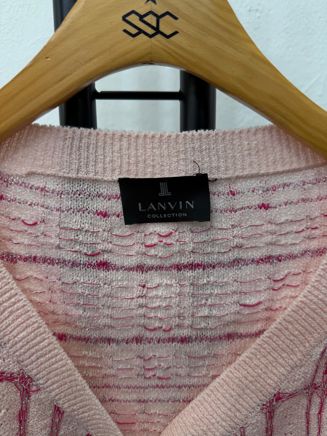 정품) LANVIN 랑방 한섬 23ss 가디건 90 상품이미지6