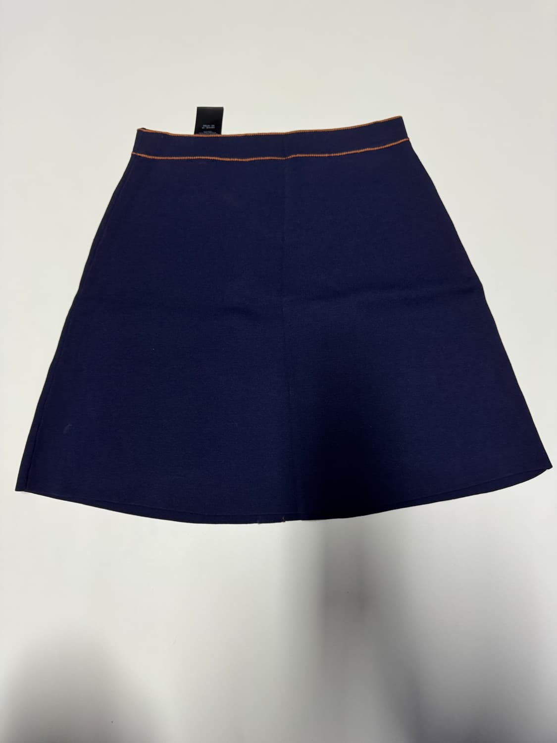 정품!! 여성 산드로 Sandro 오렌지 귀여운 스티치 스커트 상품이미지6