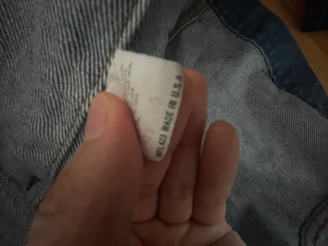 리바이스 타입3 트러커 자켓 80s usa 빈티지 팝니다 상품이미지8