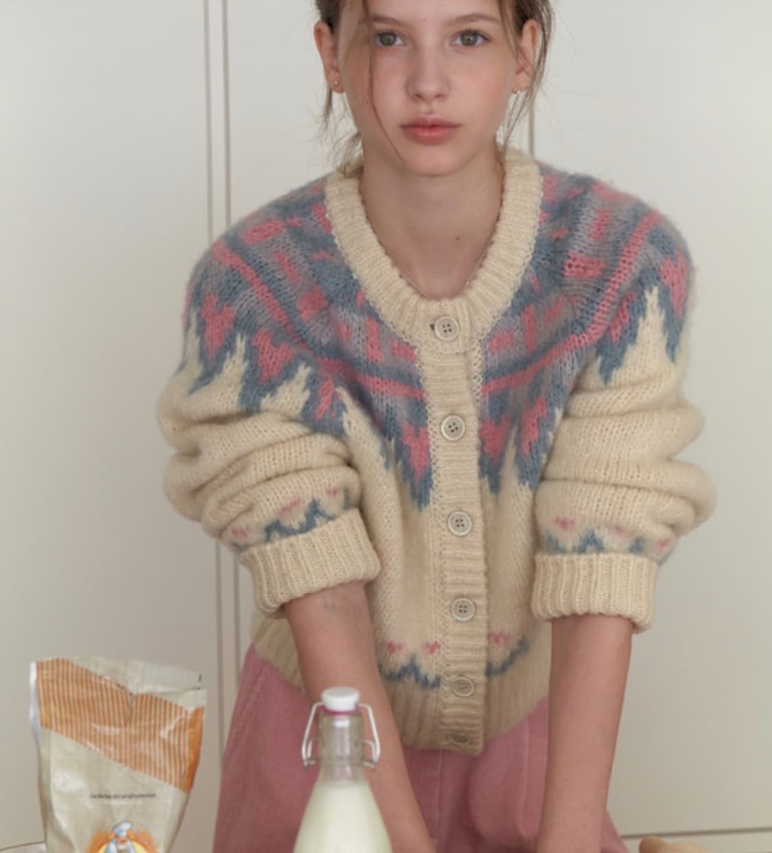 리엘 가디건 박보영 가디건 상품이미지1