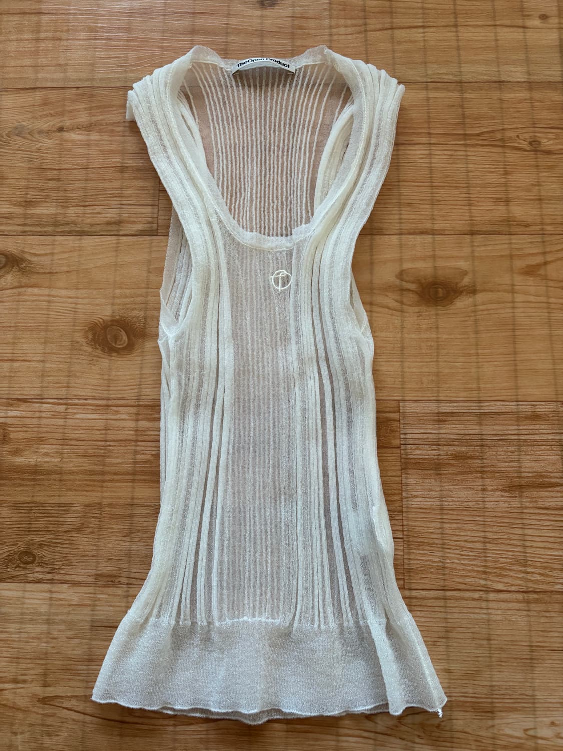 theOpen Product 시스루 나시 팝니다. 상품이미지2