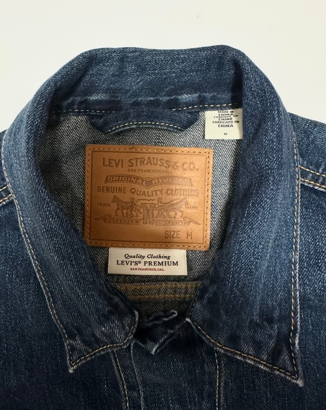 리바이스 진청 데님 트러커 자켓 상품이미지6