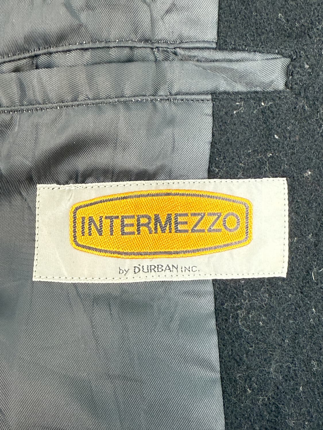 인터메조 90's 2-패널 울 봄버 자켓 상품이미지5