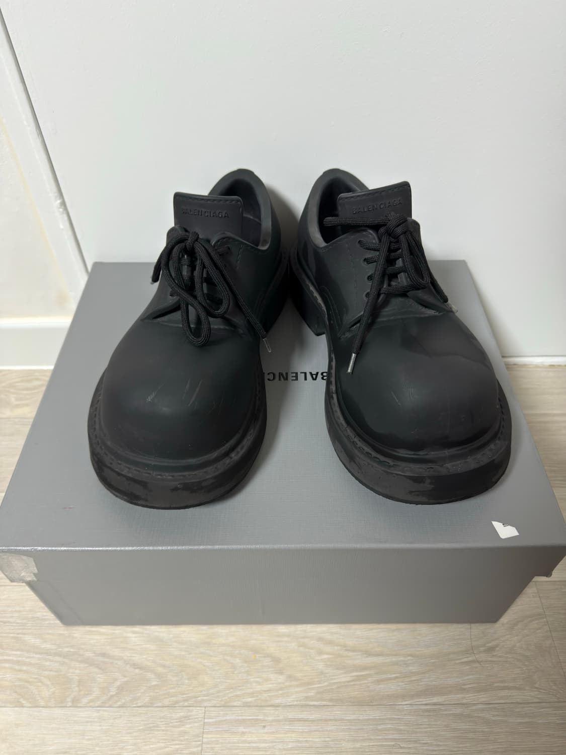 (밑창보강) 270 발렌시아가 스테로이드 더비 41사이즈 상품이미지1