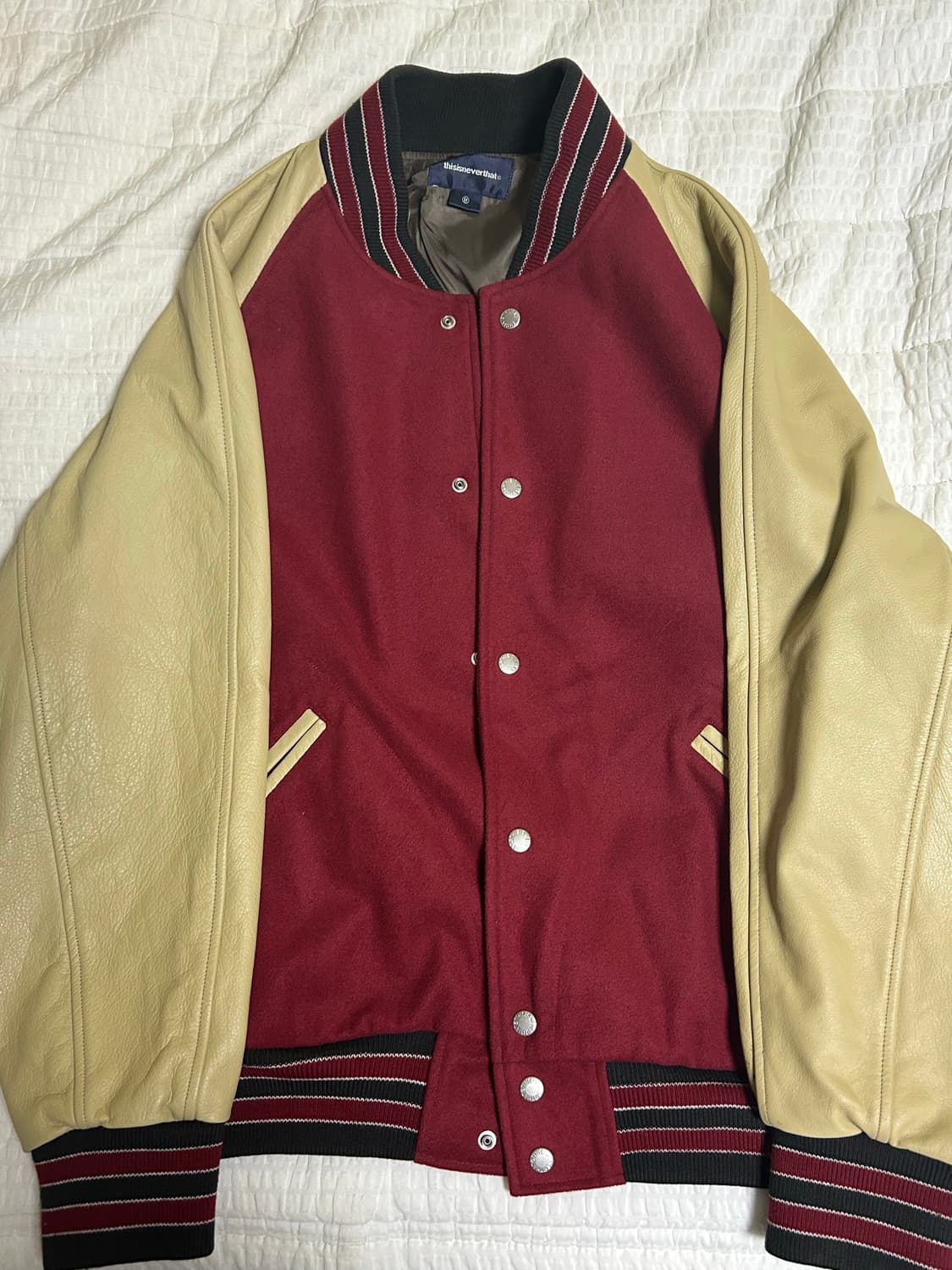 디네댓 하라주쿠 바시티 M / 디스이스네버댓 상품이미지1