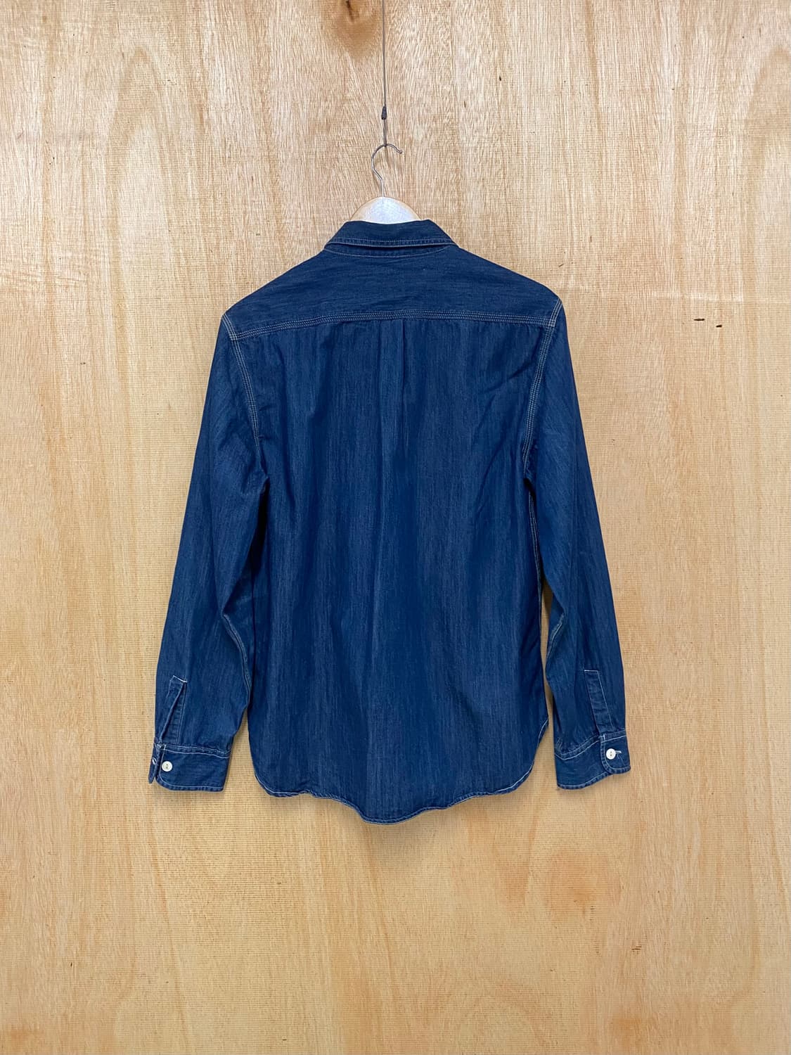 HOUSTON denim shirts 휴스턴 재팬 데님 워크셔츠 상품이미지2