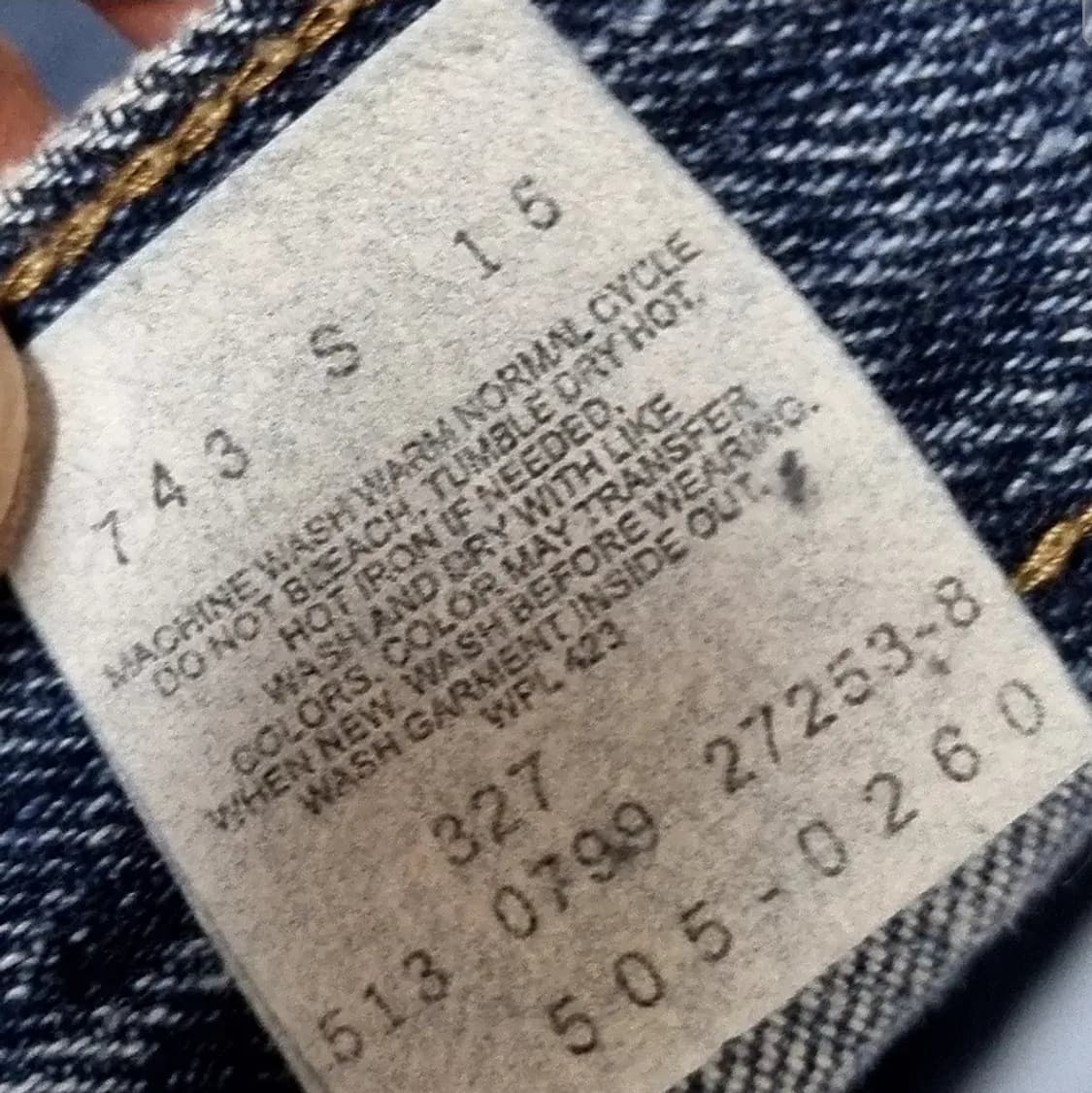 80-90년대 usa 리바이스 505(38*30) 상품이미지6