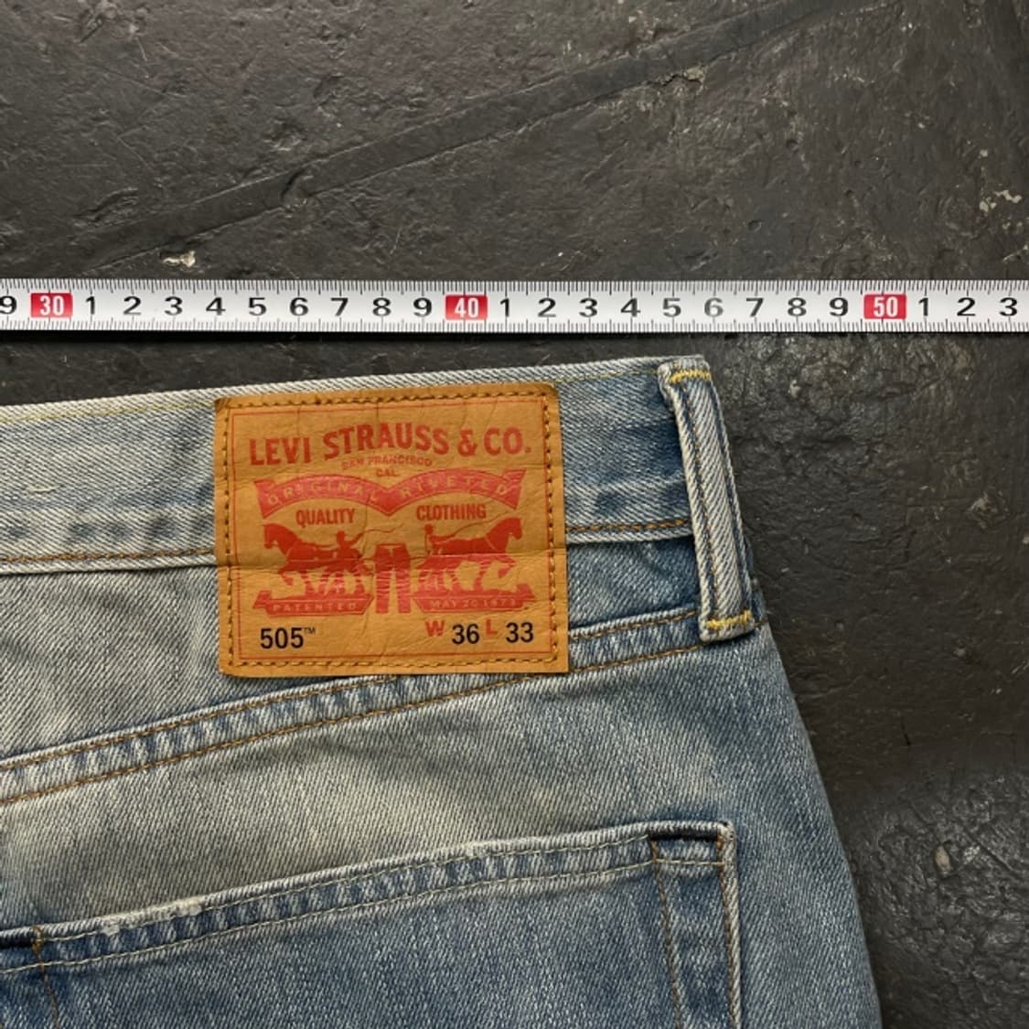 36 리바이스 505 청바지  상품이미지7