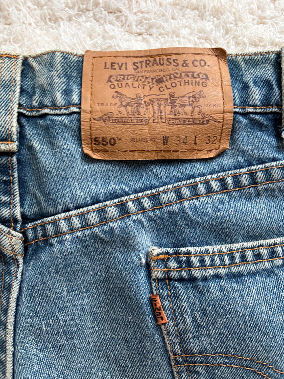 90s usa 리바이스550 상품이미지5