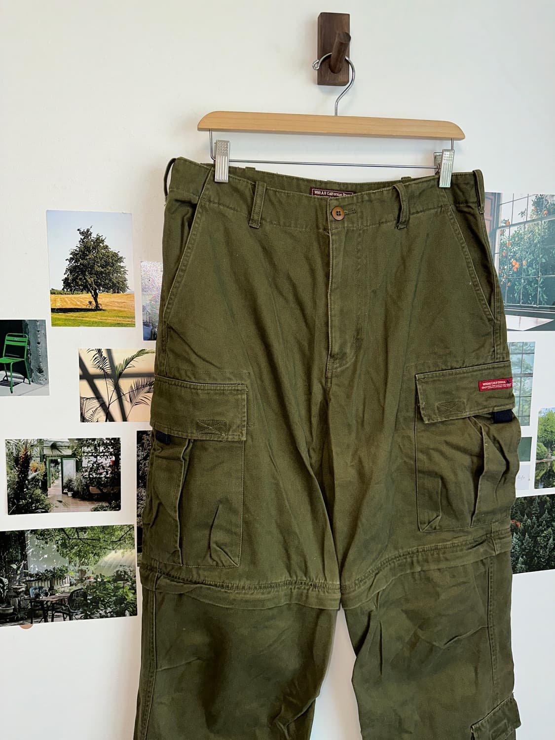 Khaki detail cargo pants  상품이미지2