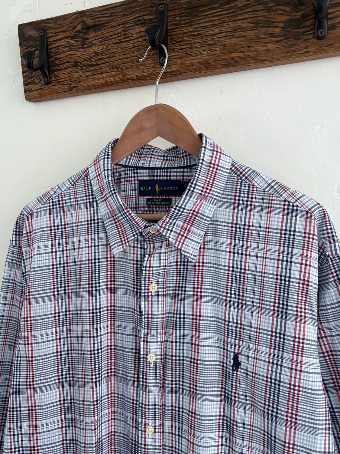 Polo 폴로 랄프로렌 신형 체크 셔츠 상품이미지3