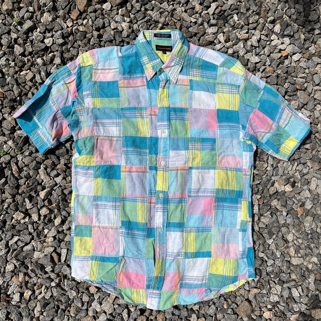 챕스 랄프로렌 빈티지 패치워크 셔츠(실측확인) 상품이미지1