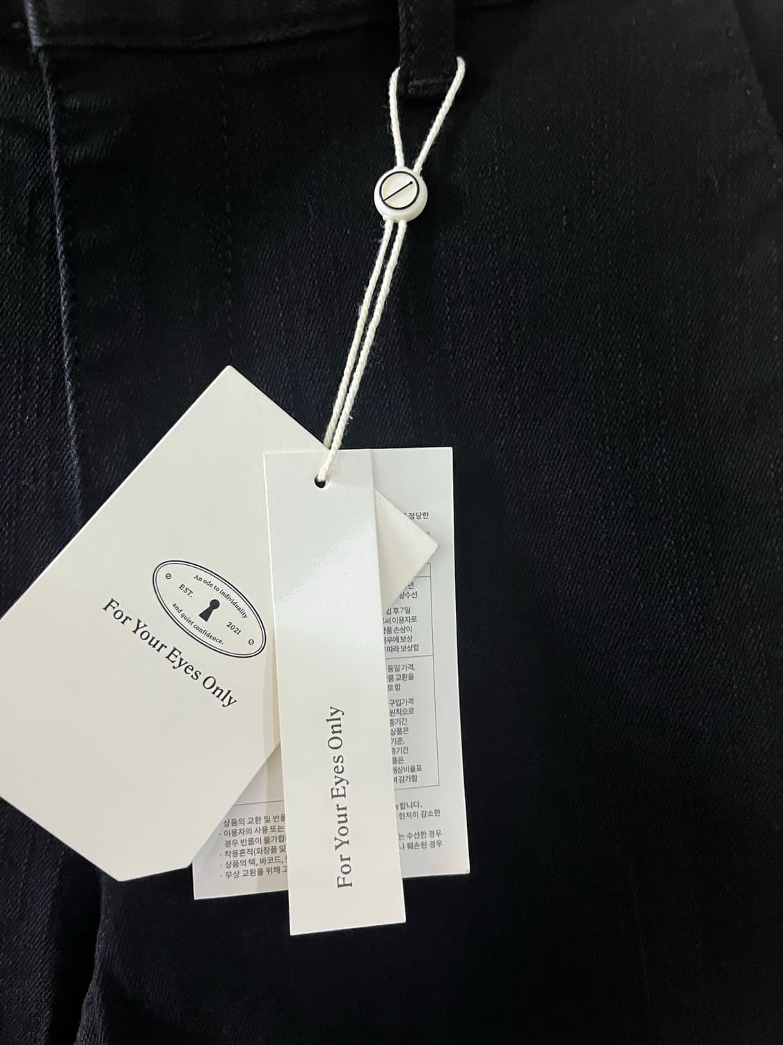 포유온 카프리팬츠 Clea Capri pants 블랙(34) 상품이미지9