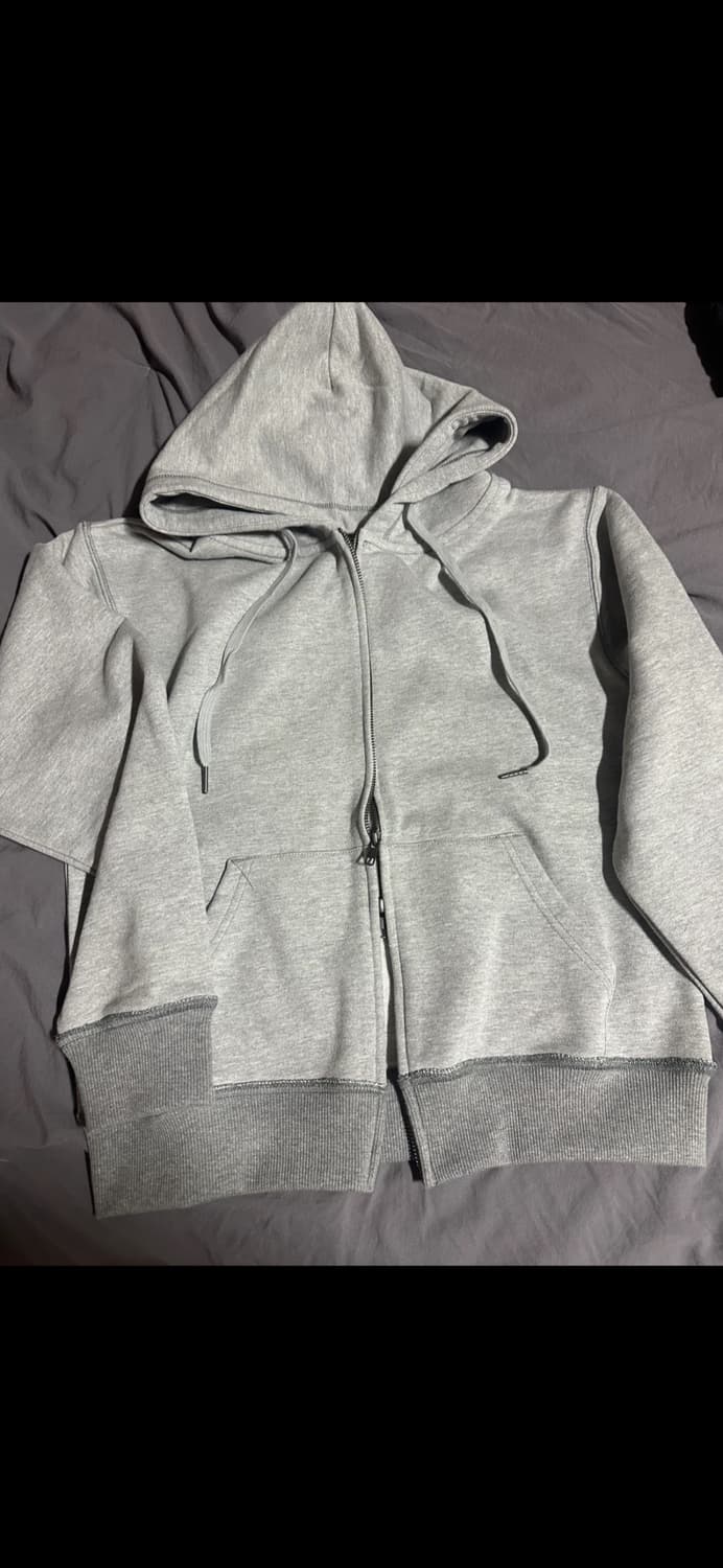 토피 크롭 후드집업 M사이즈 상품이미지3