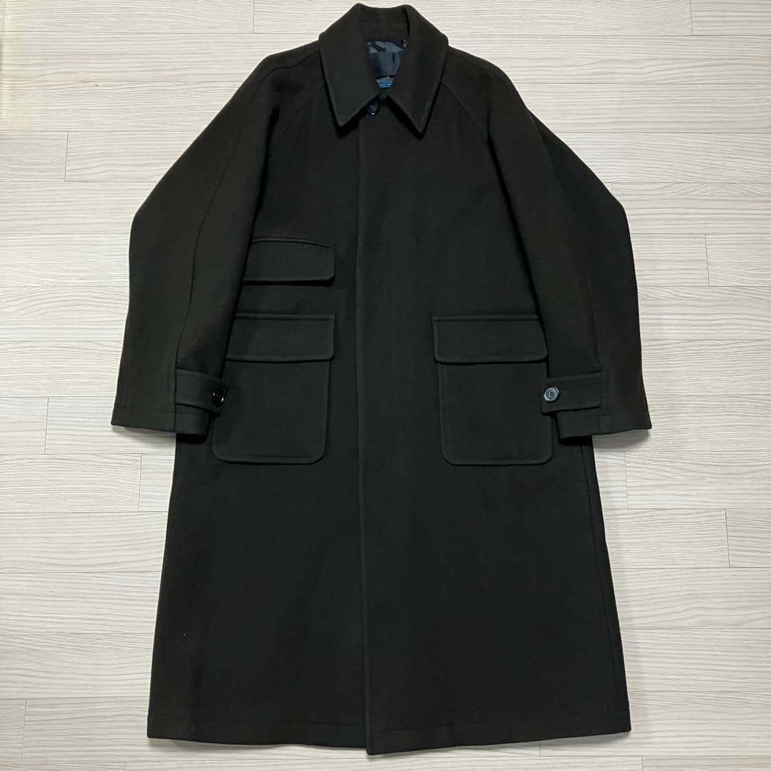 [L] 애프터프레이 투어리스트 발마칸 코트 브라운 상품이미지2