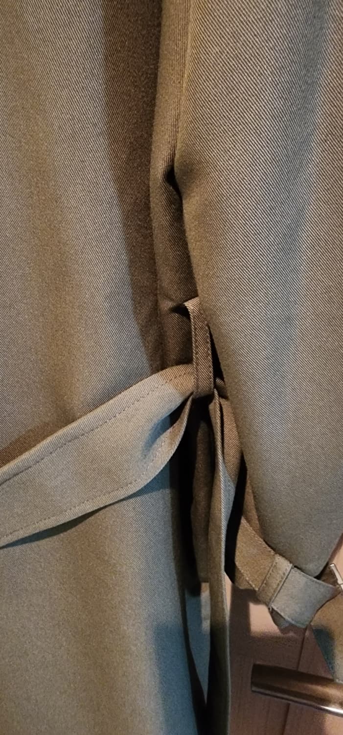 (새상품)스파오포맨 오버핏 카키 트렌치코트 XXL 상품이미지6