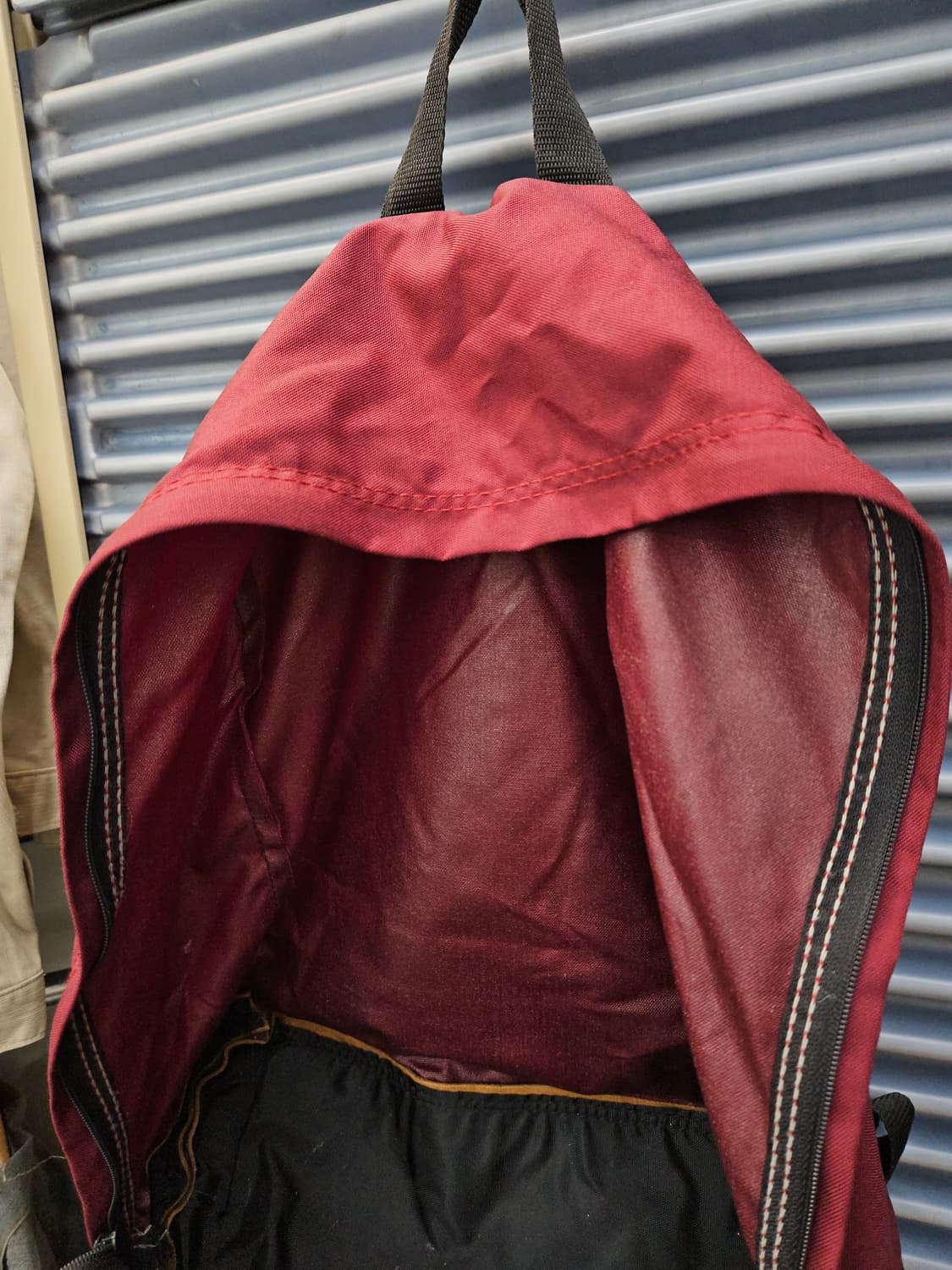 90s 이스트팩 버건디 백팩 USA 이스트백  상품이미지4