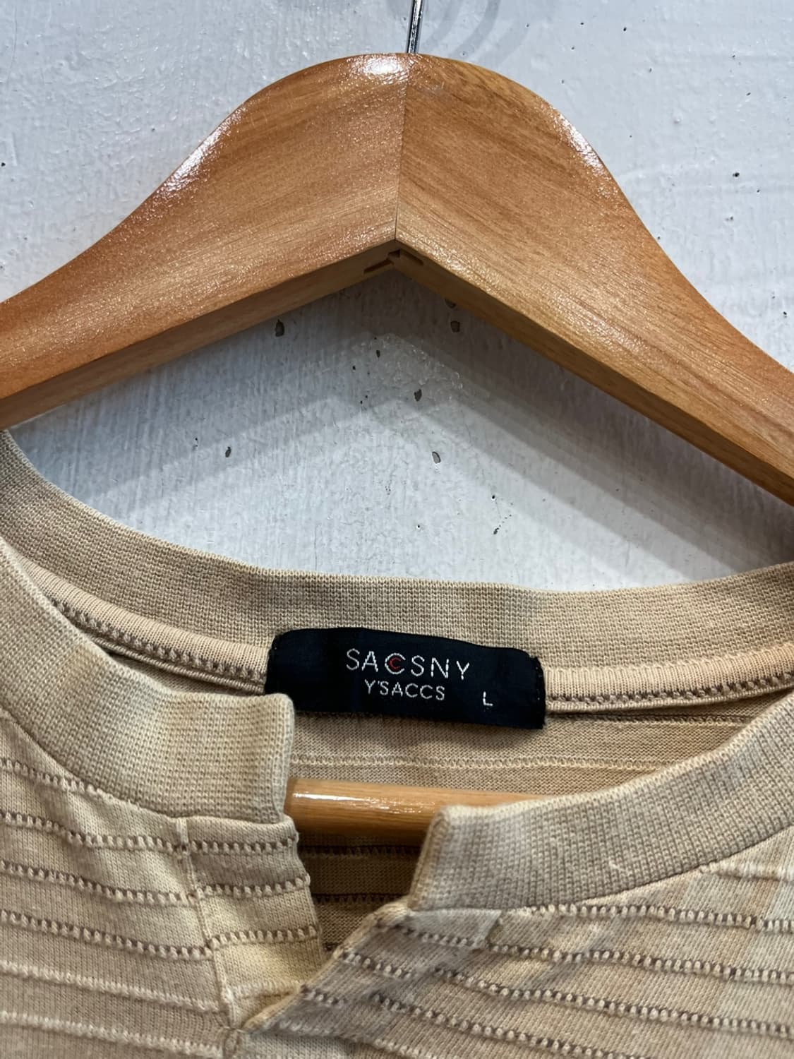 요지야마모토 SACSNY Y'saccs 티셔츠 상품이미지3