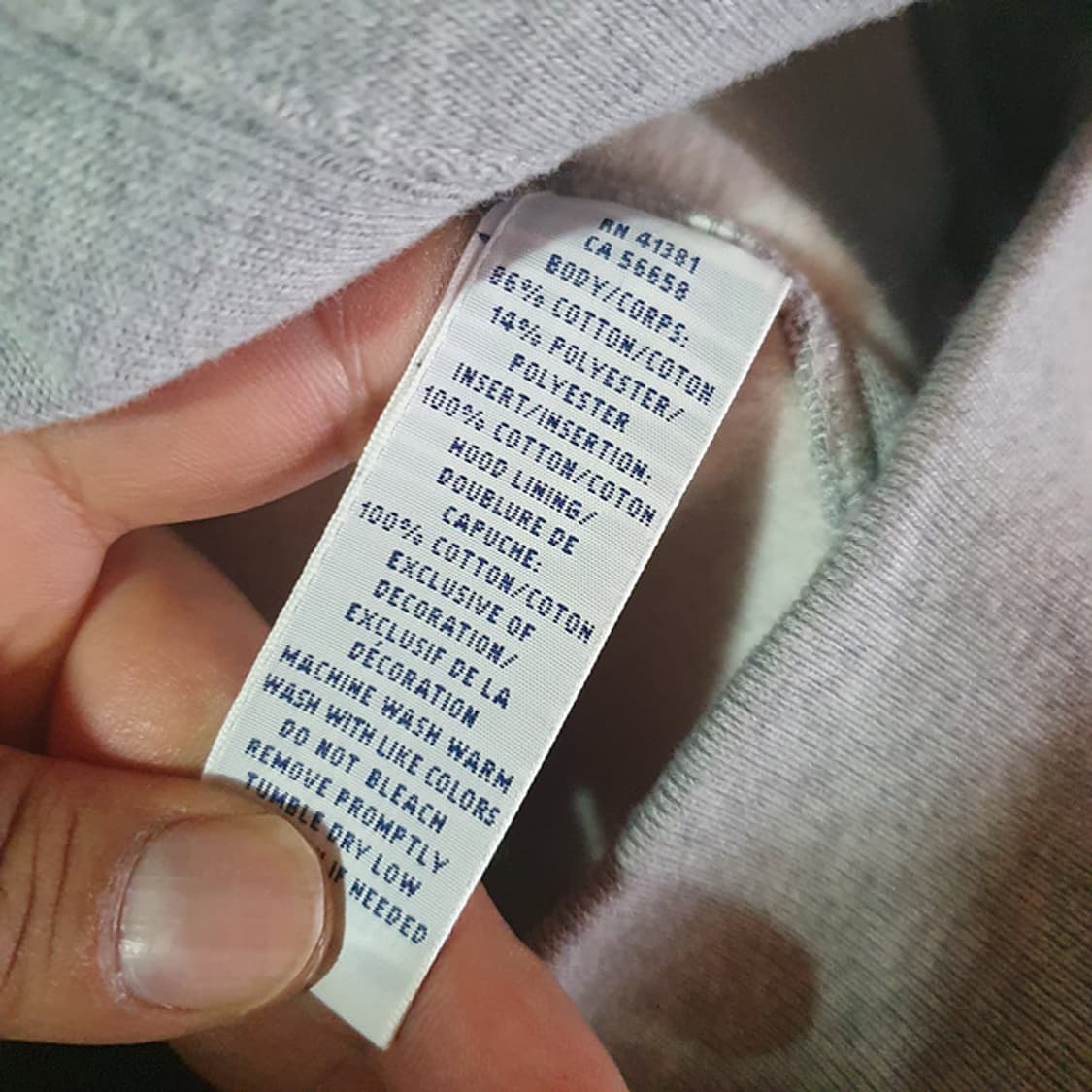 폴로 랄프로렌 기모 후드집업M 상품이미지4