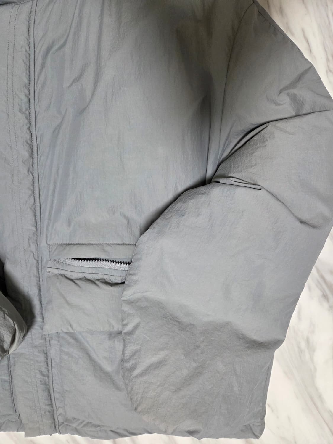 프리즘웍스 오버핏 푸퍼 다운 패딩 상품이미지8