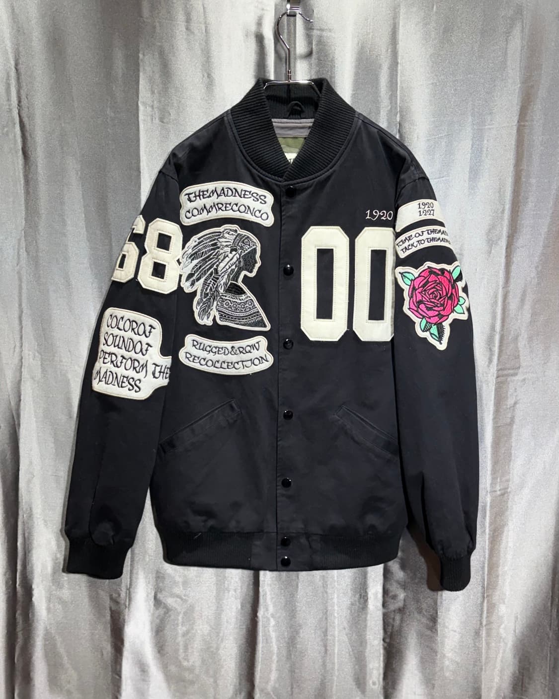 XL 폴더보이즈 인디언 패치 코튼 바시티 상품이미지3