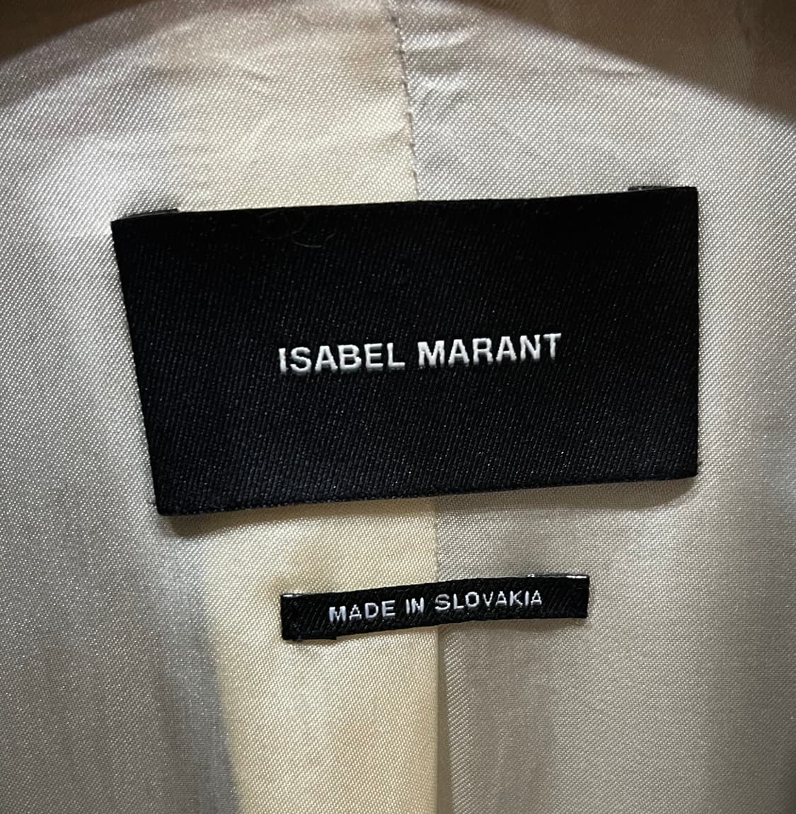 ISABEL MARANT 이자벨 마랑 더블 브레스티드 자켓/블랙 상품이미지5