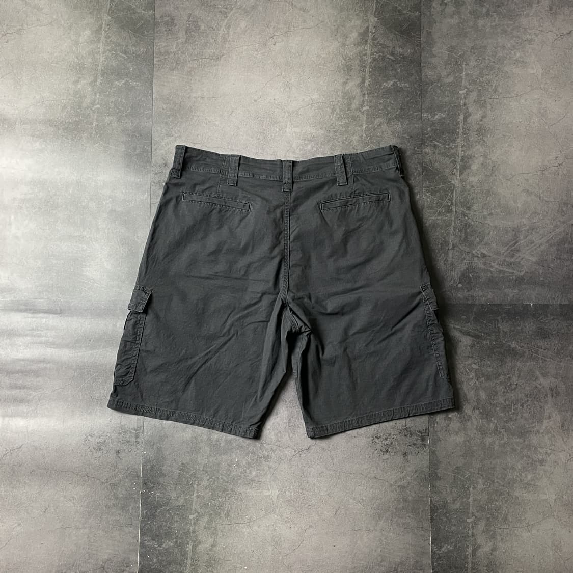 WRANGLER 랭글러 빈티지 차콜 카고 하프 팬츠 A00748 상품이미지5