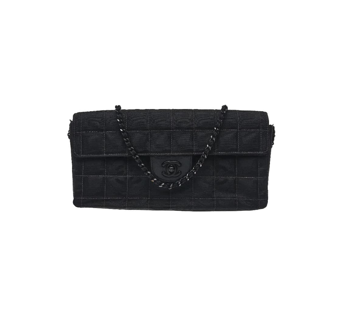[A급] 샤넬 뉴 트레블 초코바 바게트백 블랙 판매합니다!!! 상품이미지1