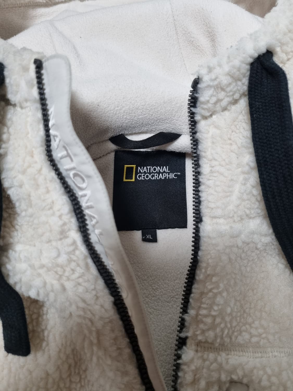 내셔널지오그래픽 뽀글이 후리스 집업 XL  상품이미지2