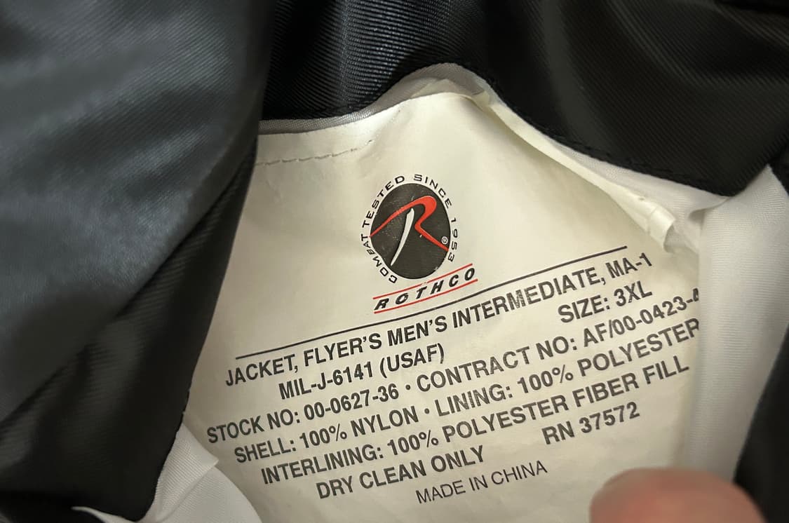 로스코 ma-1 3xl 상품이미지4