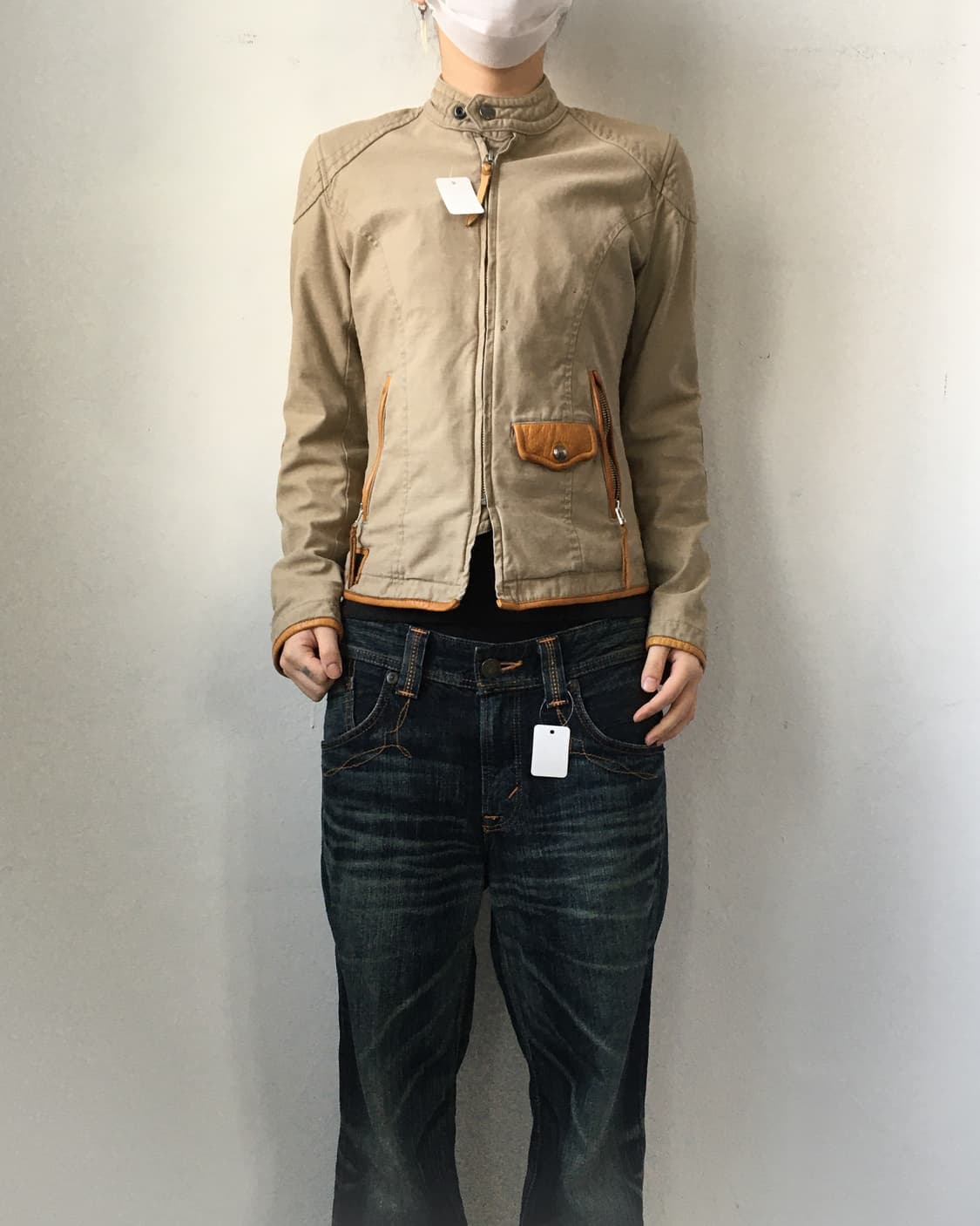 High neck cotton jacket 상품이미지8