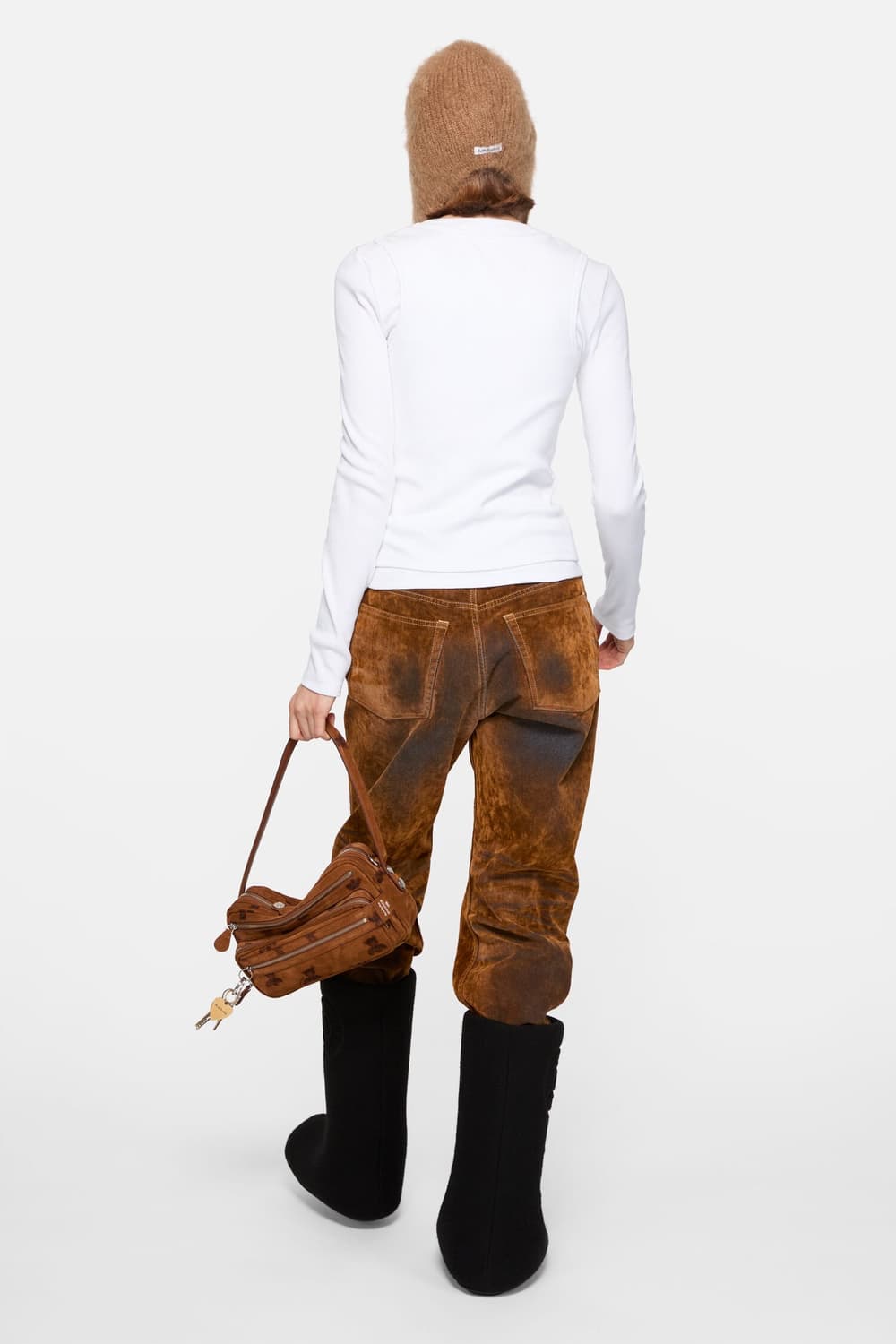 [S,M]아크네스튜디오 26ss 레이어드 로고 티셔츠 상품이미지3