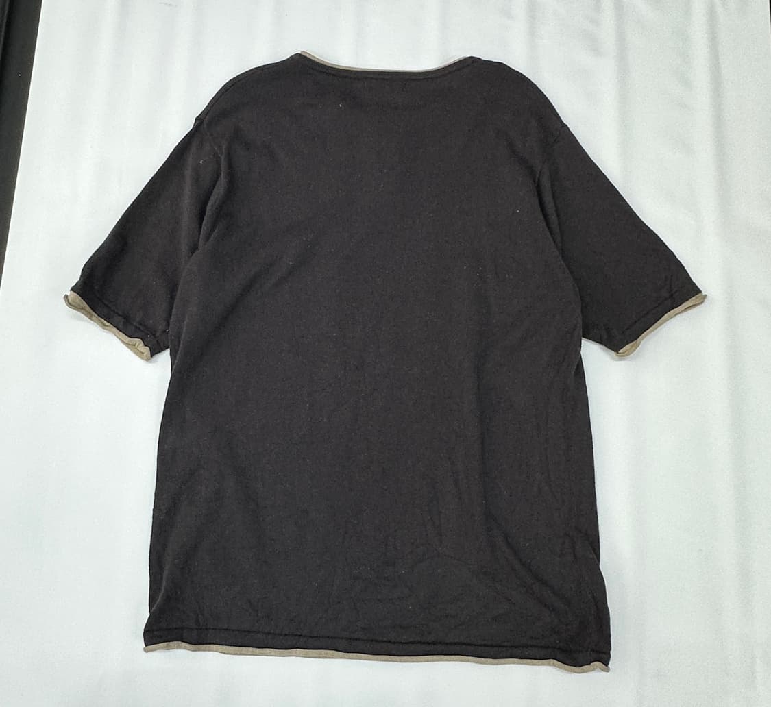 🪶보헤미안 반팔 니트 레이어드세트 🪶 펑크 락 와플 긴팔티셔츠 상품이미지6