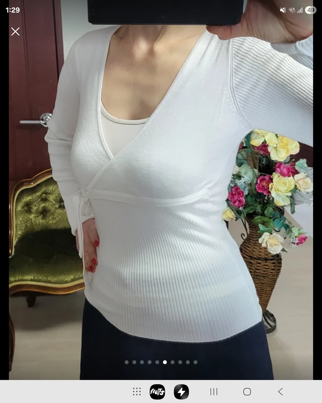 프랑스 쿠가이 발레 니트 스웨터  상품이미지5