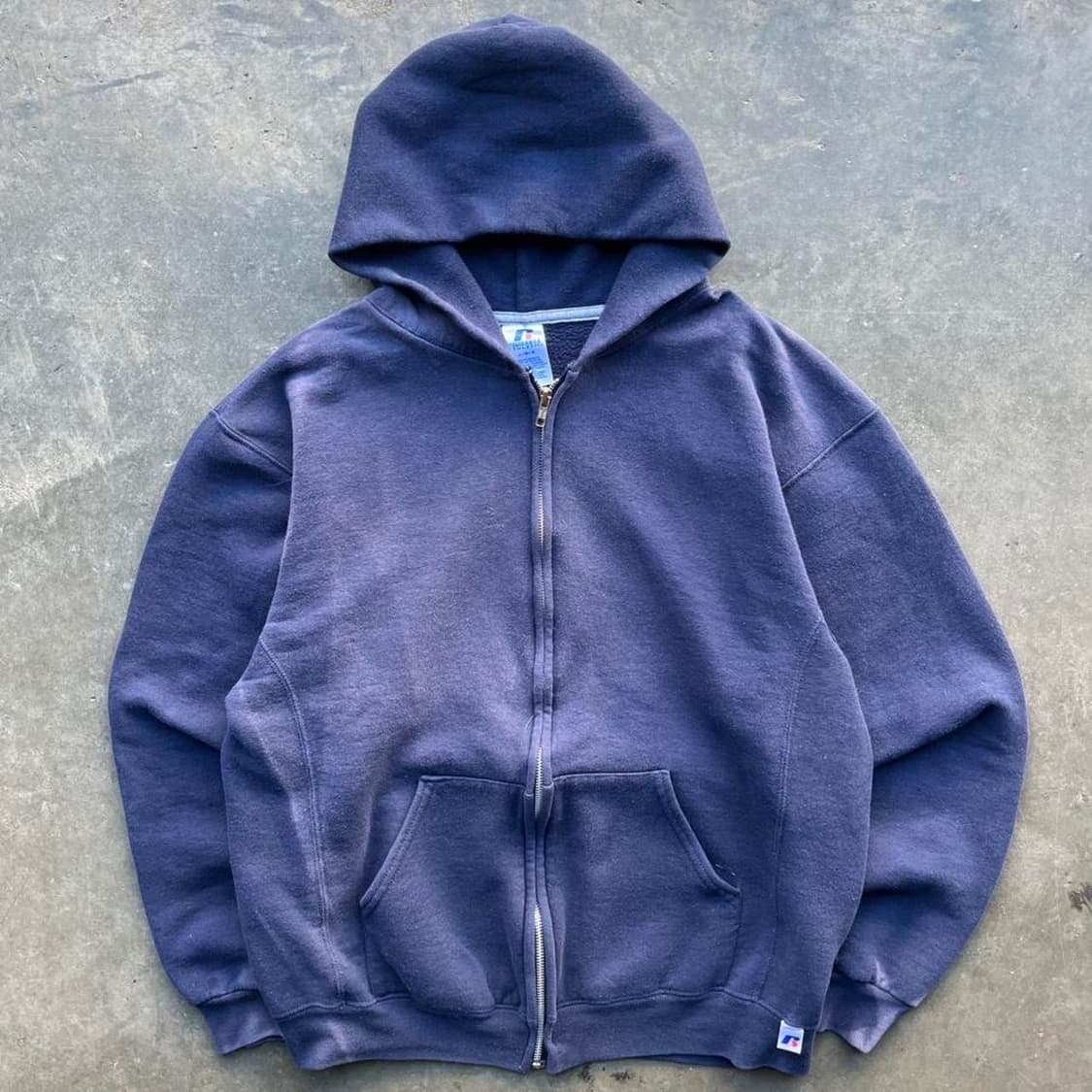 러셀 애슬레틱 후드집업 네이비 상품이미지1