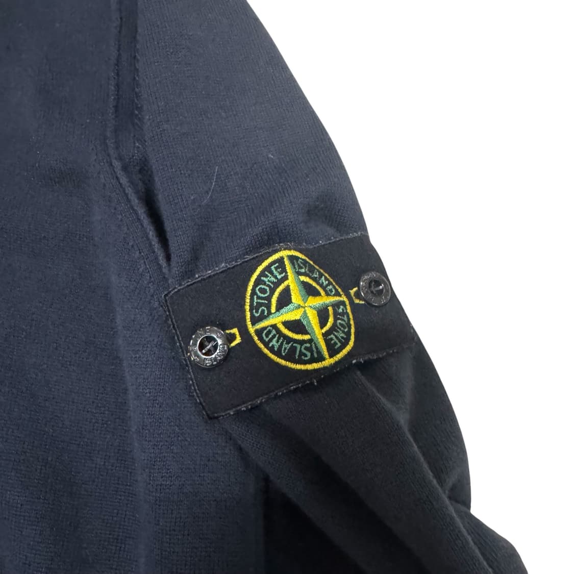 스톤아일랜드 와펜 블랙 니트 상품이미지2