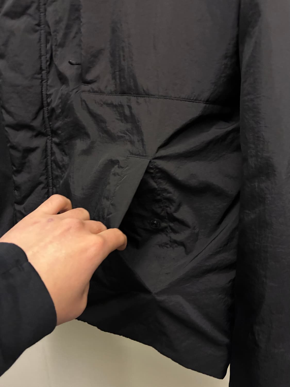 (XL)컬럼비아 옴니히트 나일론 패딩 다운 자켓 블랙 콜롬비아 상품이미지6