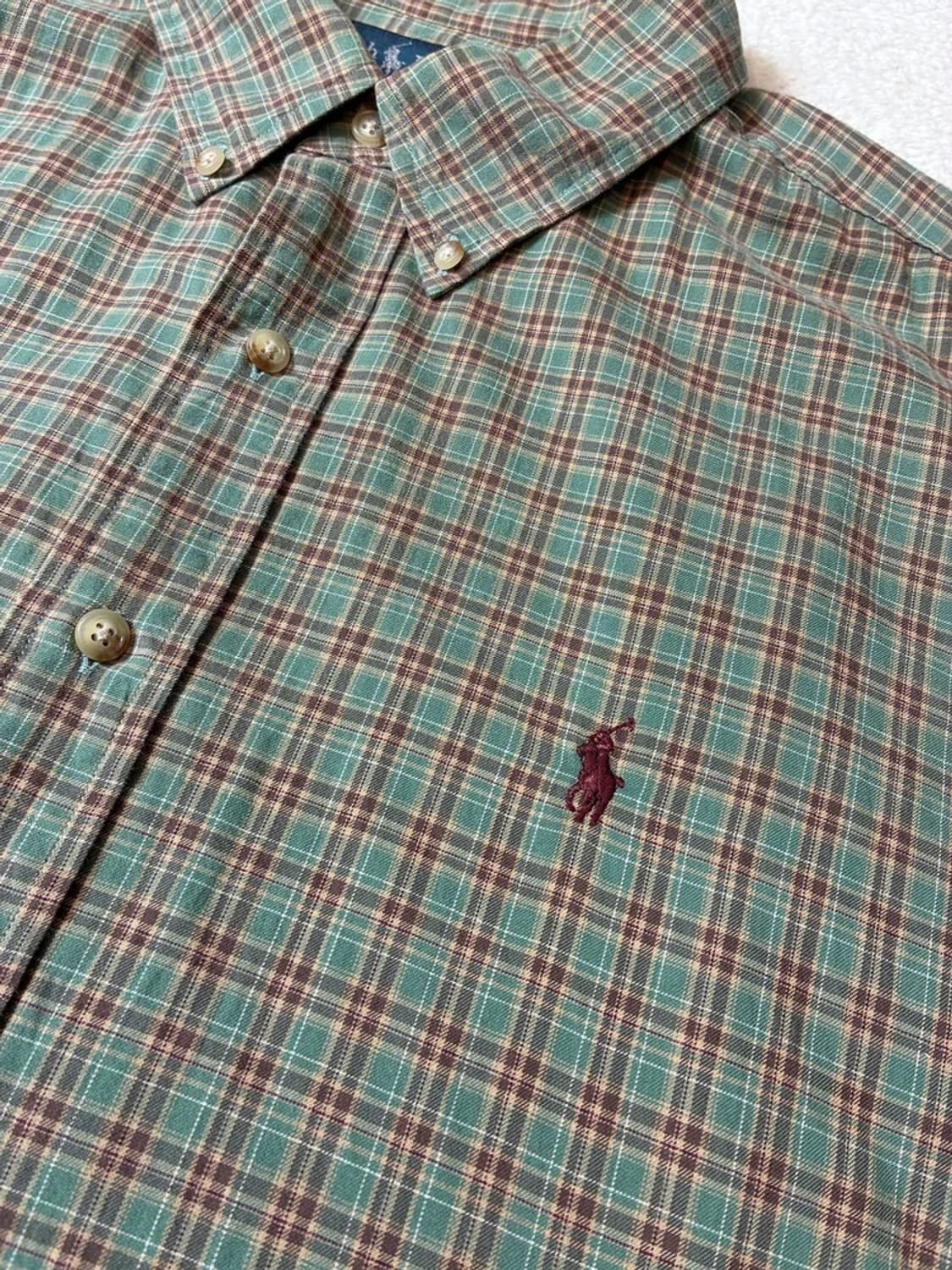 폴로 랄프로렌 00's 컨트리 체크 셔츠 PN7238 상품이미지3