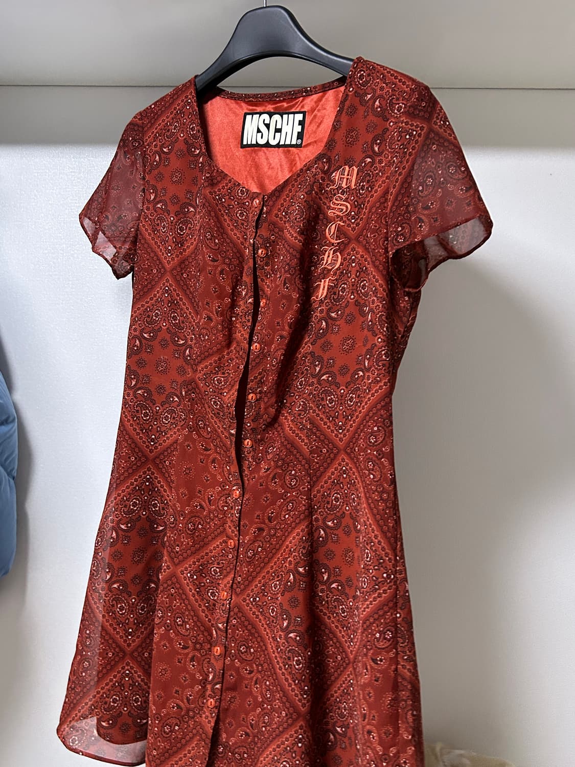 미스치프 페이즐리 원피스 상품이미지1