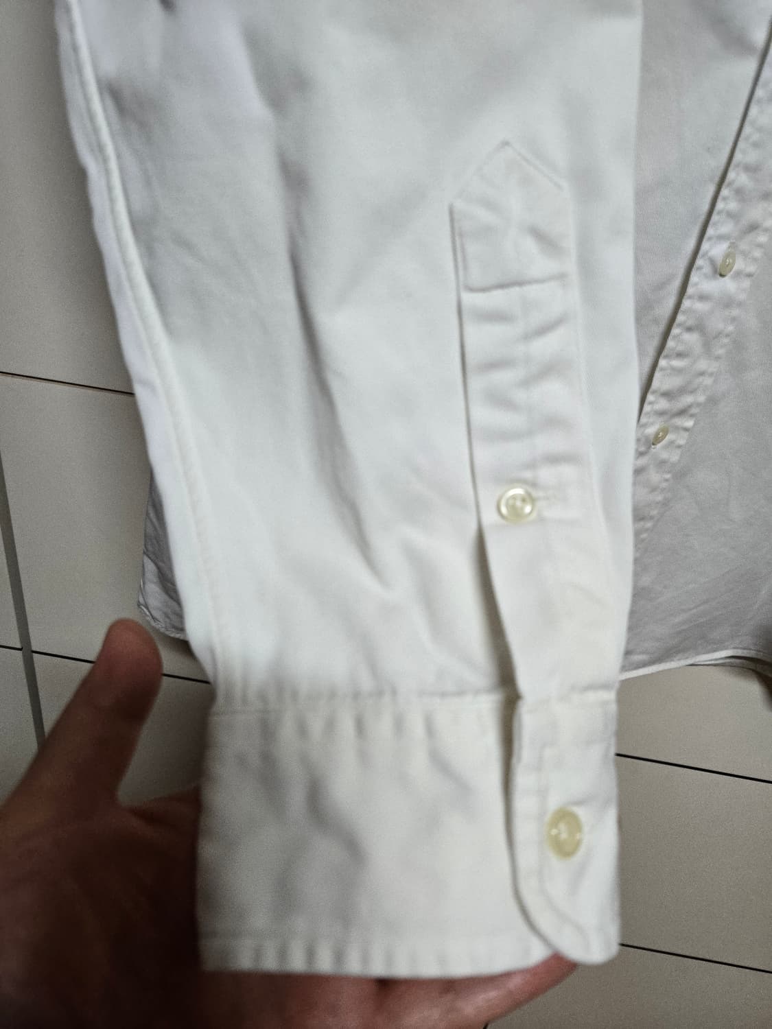 폴로 랄프로렌 옥스포드 화이트 셔츠 상품이미지4