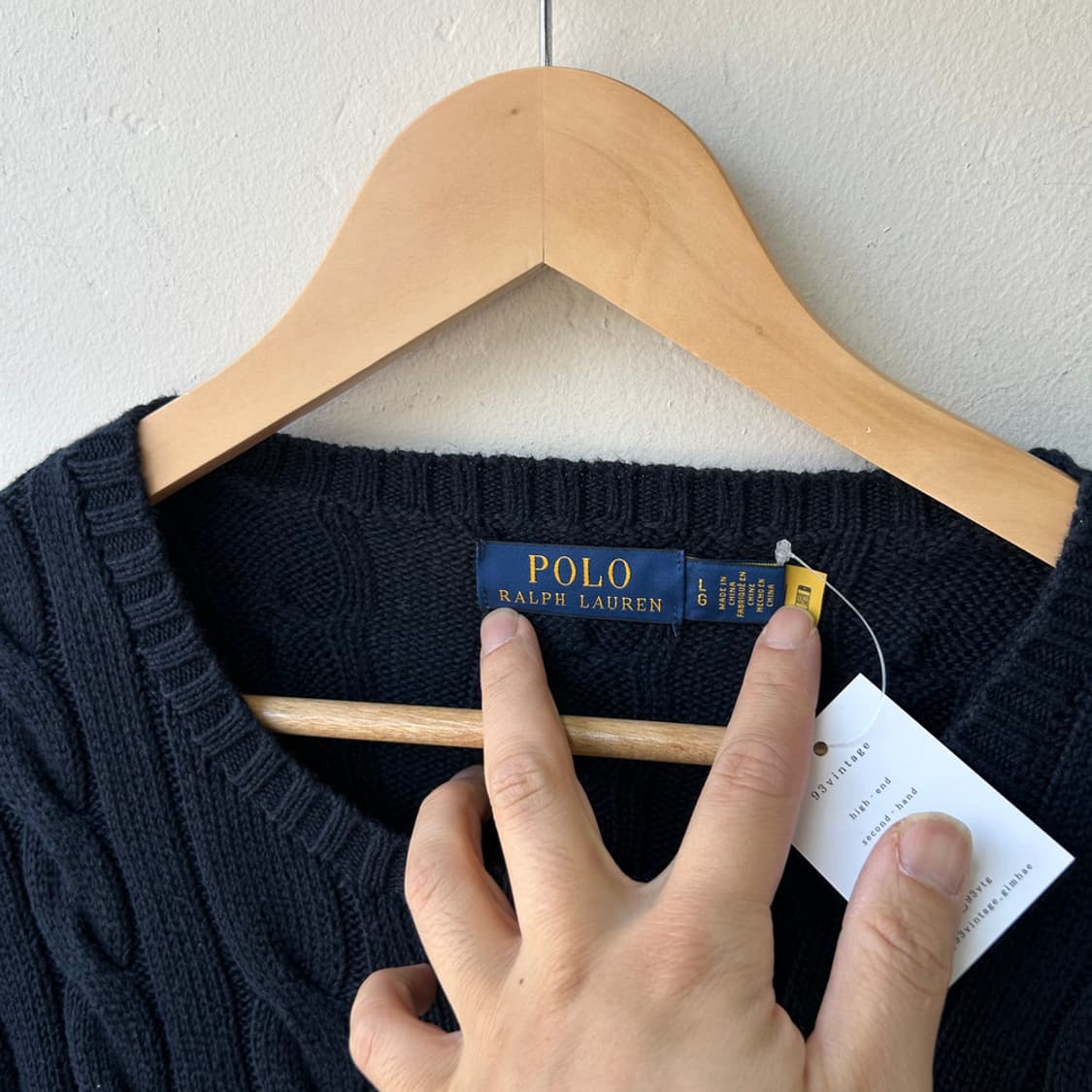 16801 - 폴로 랄프로렌 네이브 케이블 니트 상품이미지3