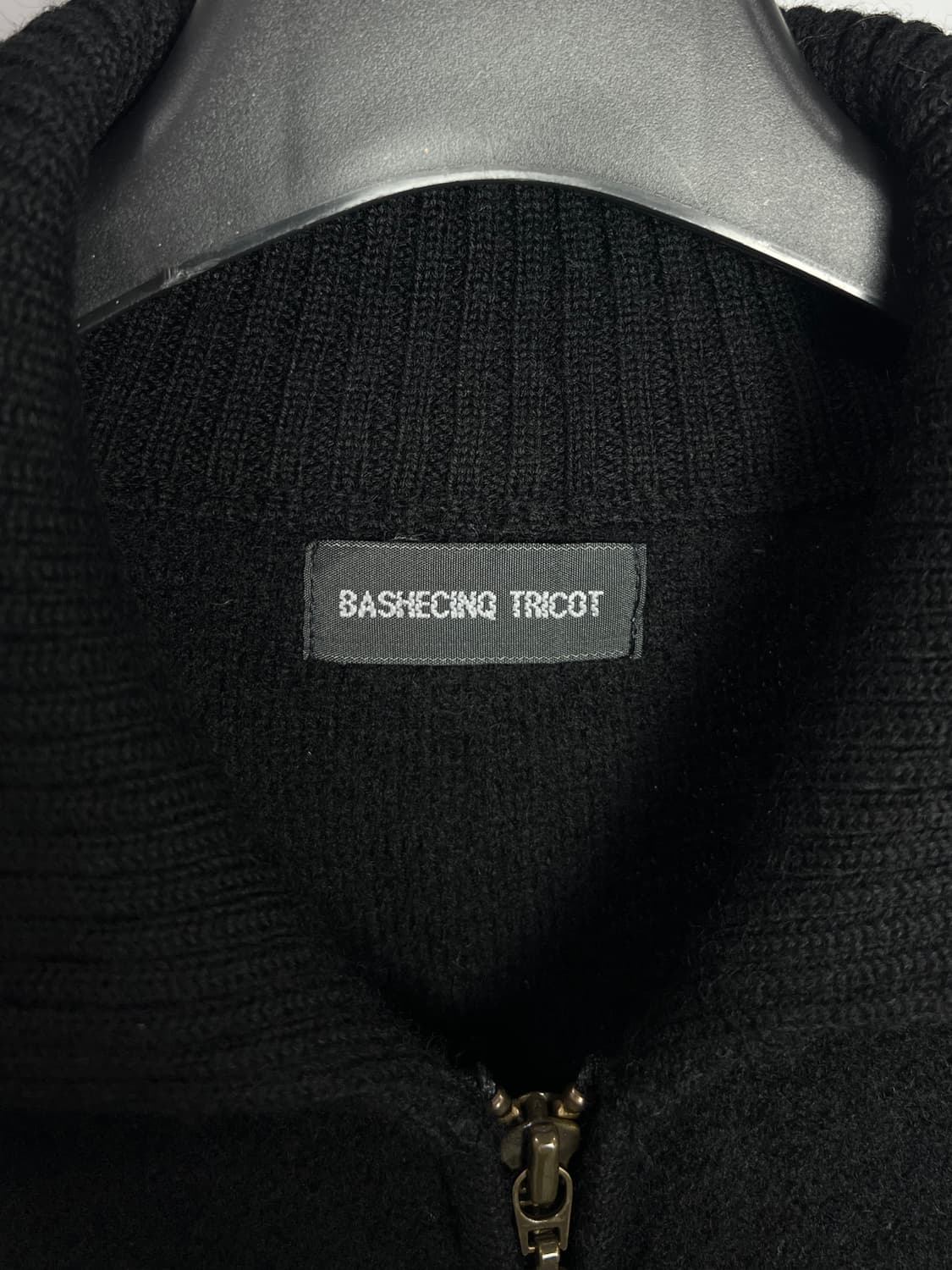 BASHECINQ TRICOT 울 니트 집업 상품이미지3