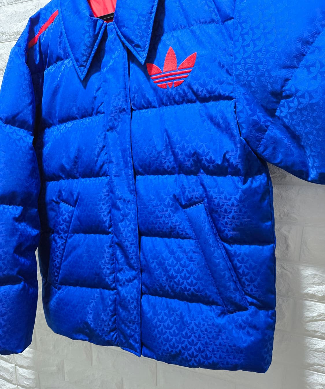 거의새것/ 아디다스 모노그램 푸퍼 덕다운 패딩자켓 90~100 상품이미지6
