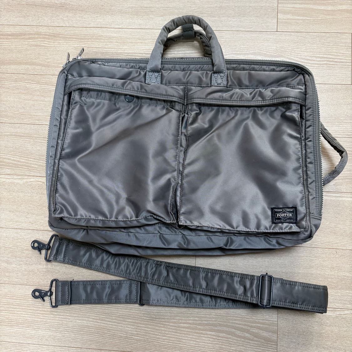요시다포터 porter 2way 브리프케이스 실버그레이 상품이미지1