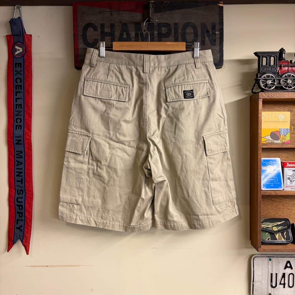 Structure Cargo Shorts Khaki 32 Size 260 상품이미지5