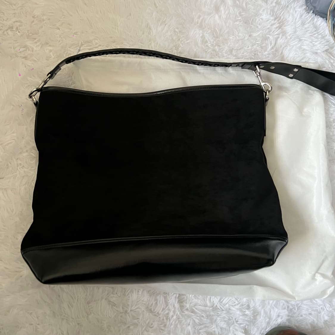 비비안웨스트우드 낸시 호보백 블랙 상품이미지5