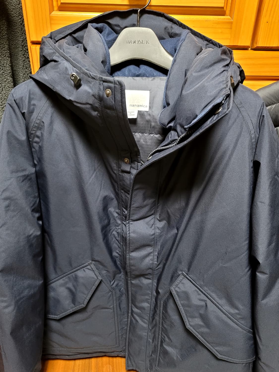 25FW 나나미카 고어텍스 다운코트 네이비 XL 상품이미지2