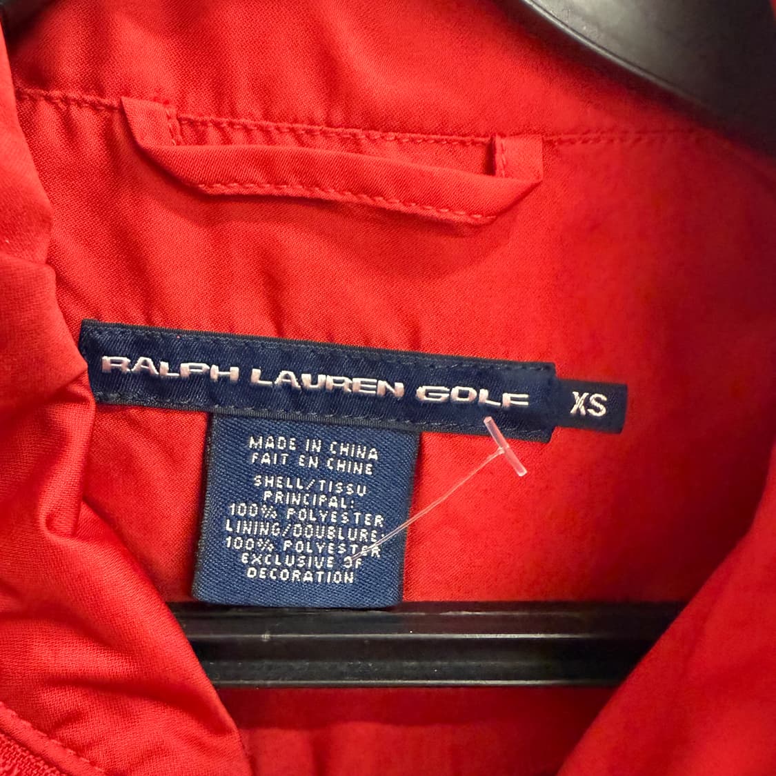 폴로 랄프로렌 골프 바람막이 자켓 (XS) 상품이미지2