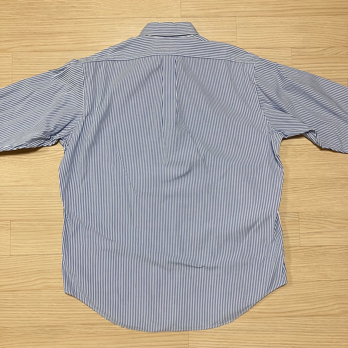 [Polo] 90s 폴로 랄프로렌 옥스포드 스트라이프 셔츠 야머스핏 상품이미지4